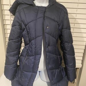 Women's Navy Quilted Jacket